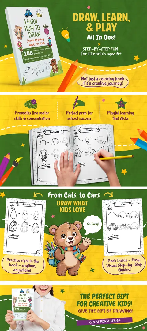 Learn to Draw for Kids A+ Content preview