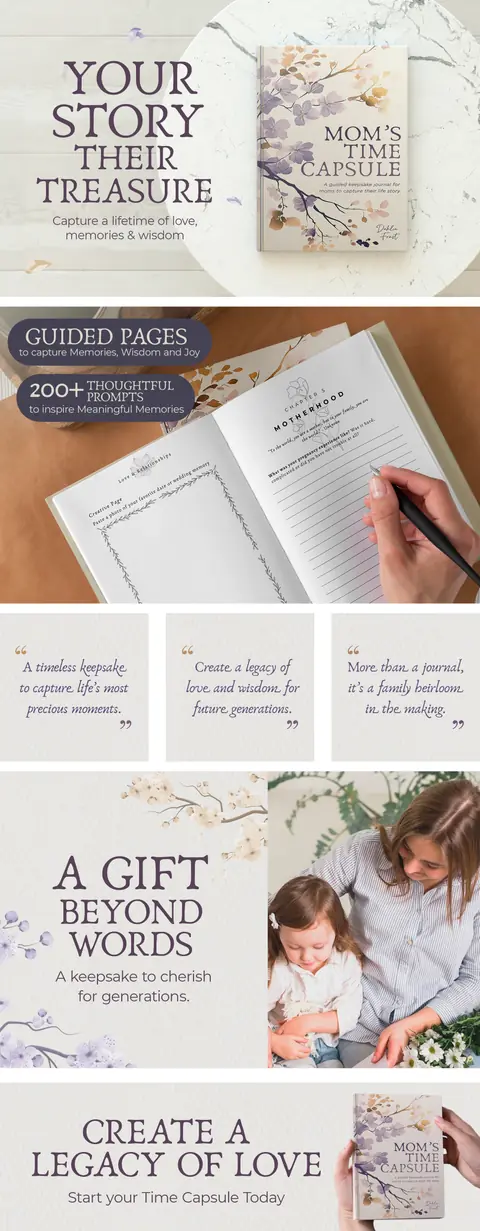 Mom's Time Capsule A+ Content preview