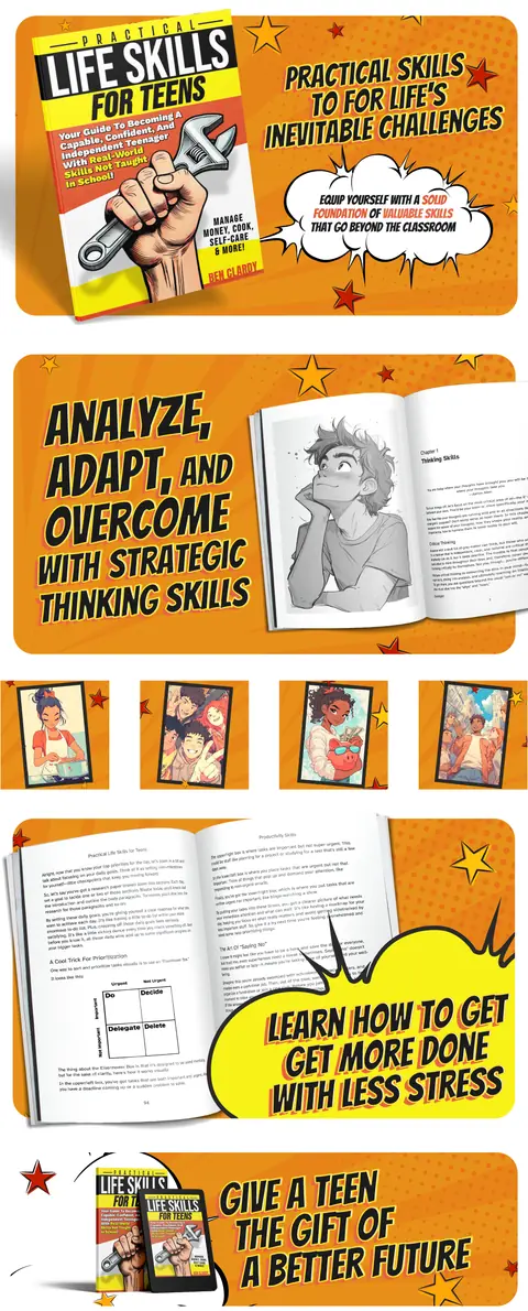 Practical Life Skills for Teens A+ Content preview